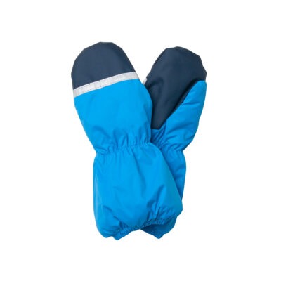 Warm Winter Mittens with Wool Fur Lining