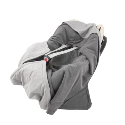 Reversible Baby Blanket with Harness Slots