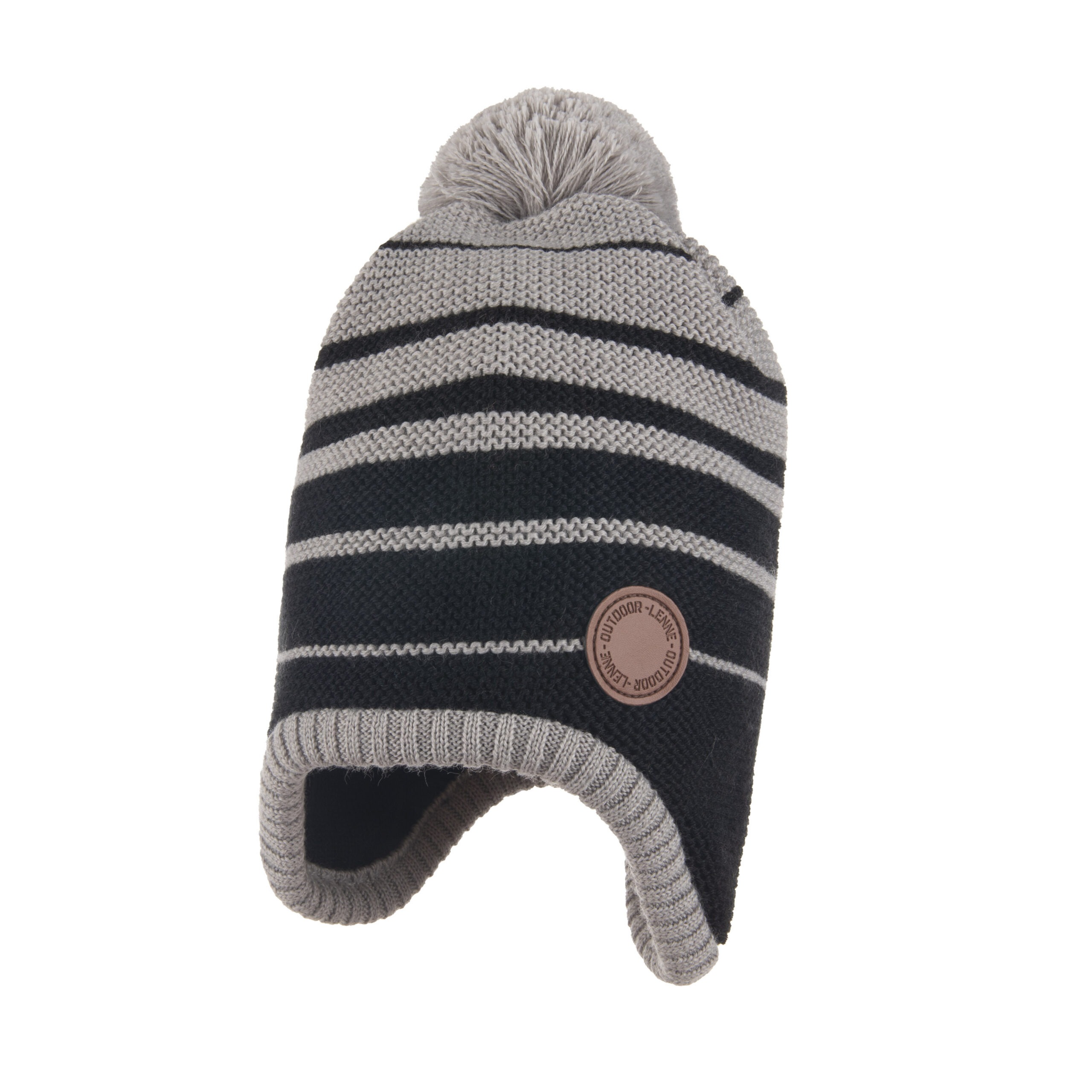Winter hat with elongated sides