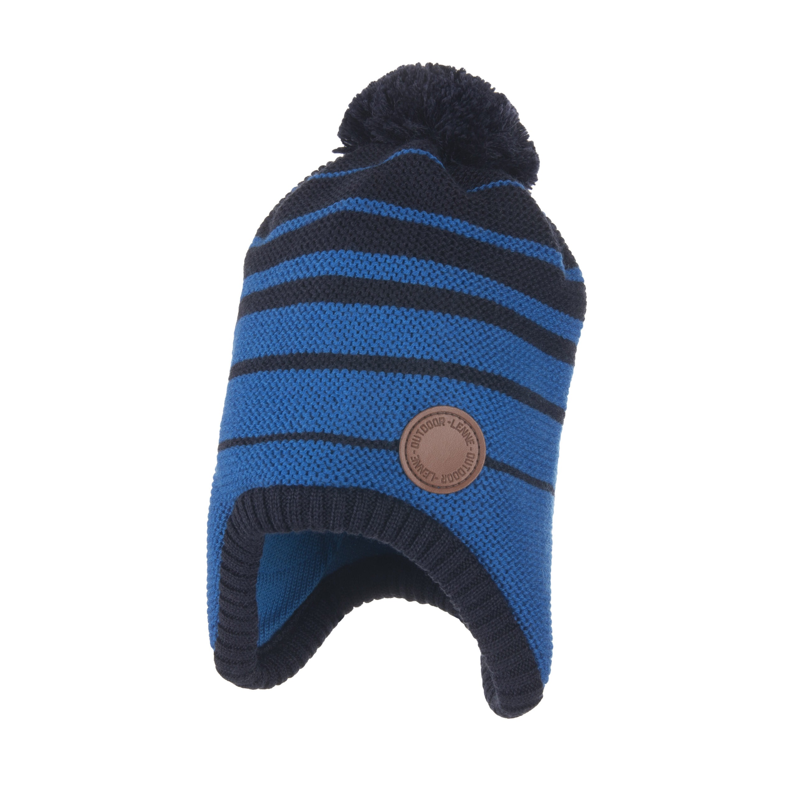 Winter hat with elongated sides