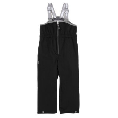 Black Softshell Pants with Merino Lining