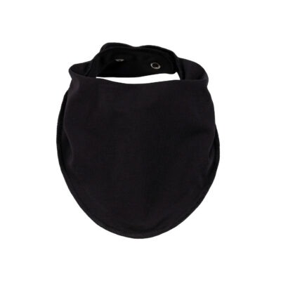 Black cotton neck warmer