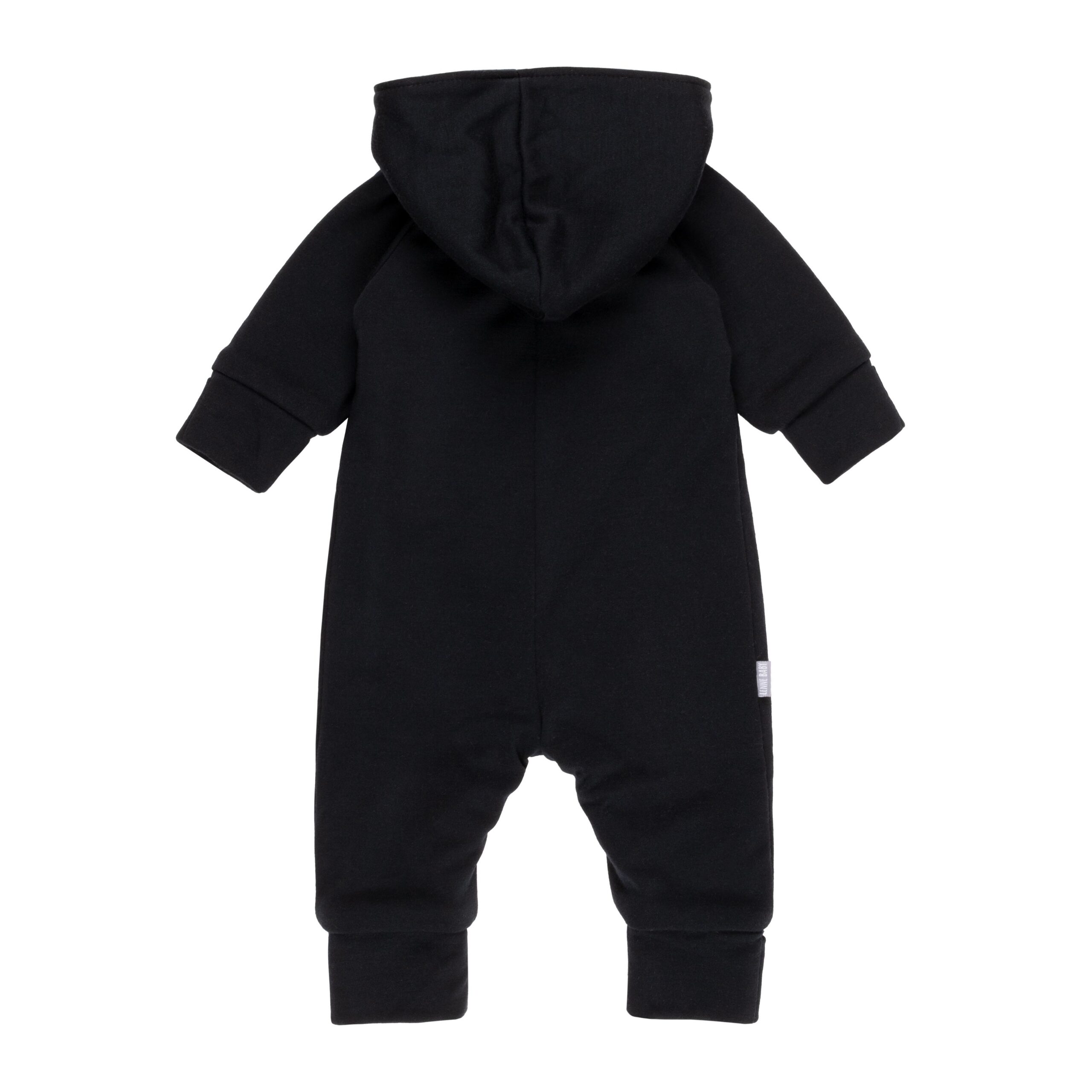 Dark blue merino jumpsuit with cotton lining - Image 2