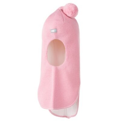 Wool winter balaclava with reflective logo