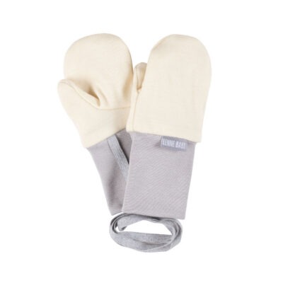 Merino Wool Baby Mittens with Thumb