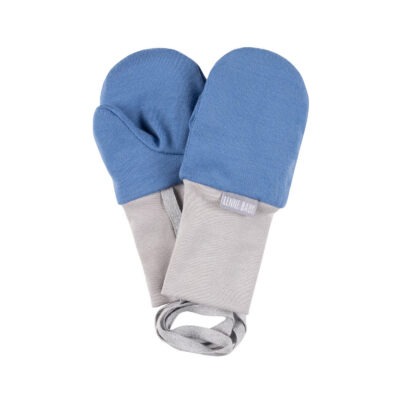 Merino Wool Baby Mittens with Thumb