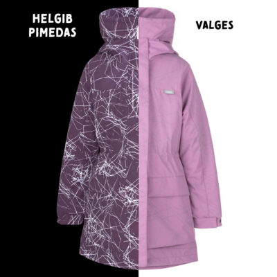 Helkurkangast tüdrukute Active+ kevadparka