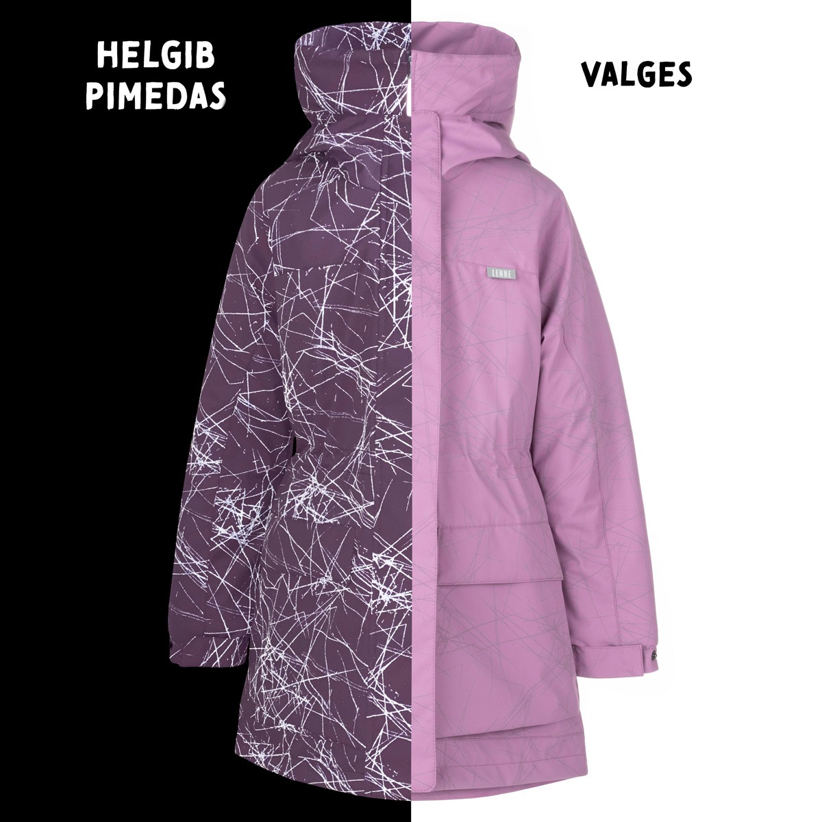 Girls' Active+ Reflective Spring Parka