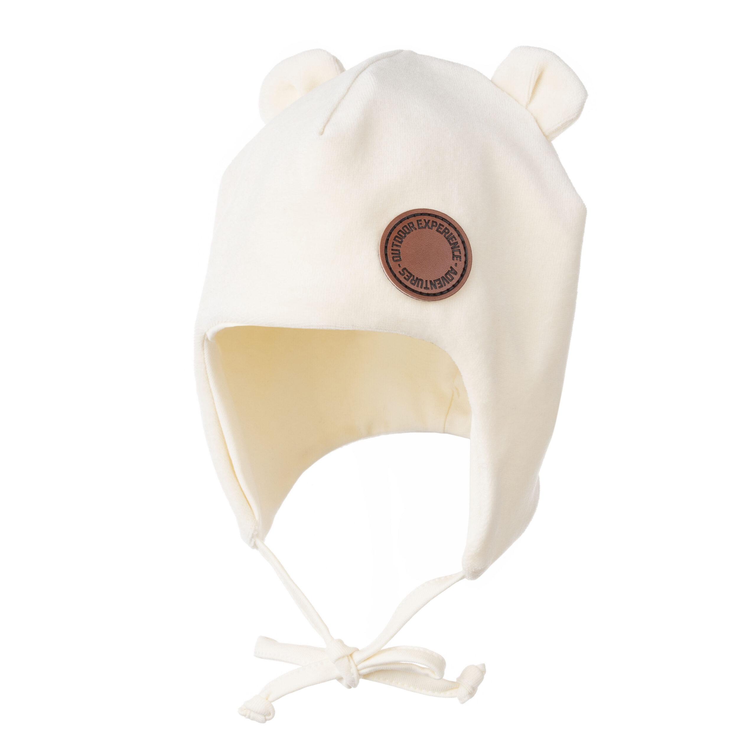 Cotton velour baby hat