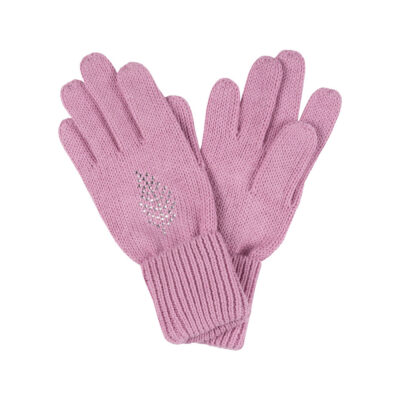 Knitted spring/fall gloves
