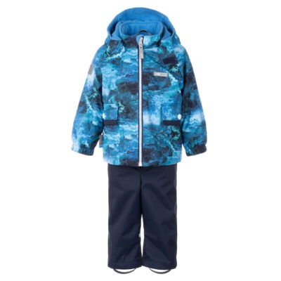 Ilmastikukindel poiste kevadkomplekt helkurkangast