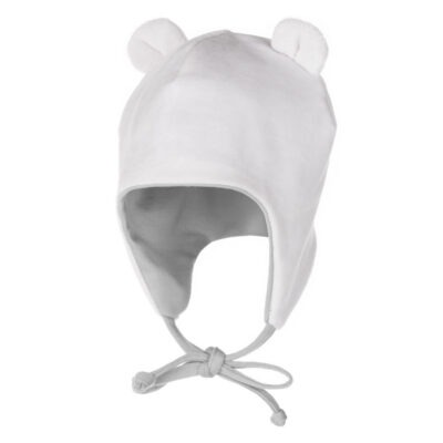 Puuvillasametist meriinovillase voodriga beebimüts