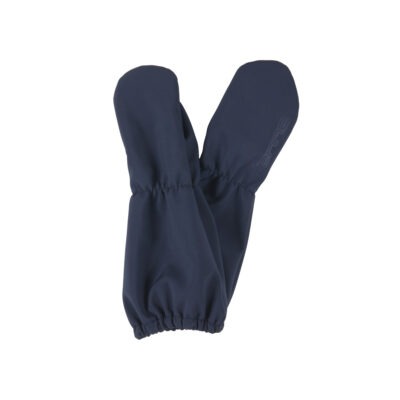 Dark blue softshell spring-autumn gloves