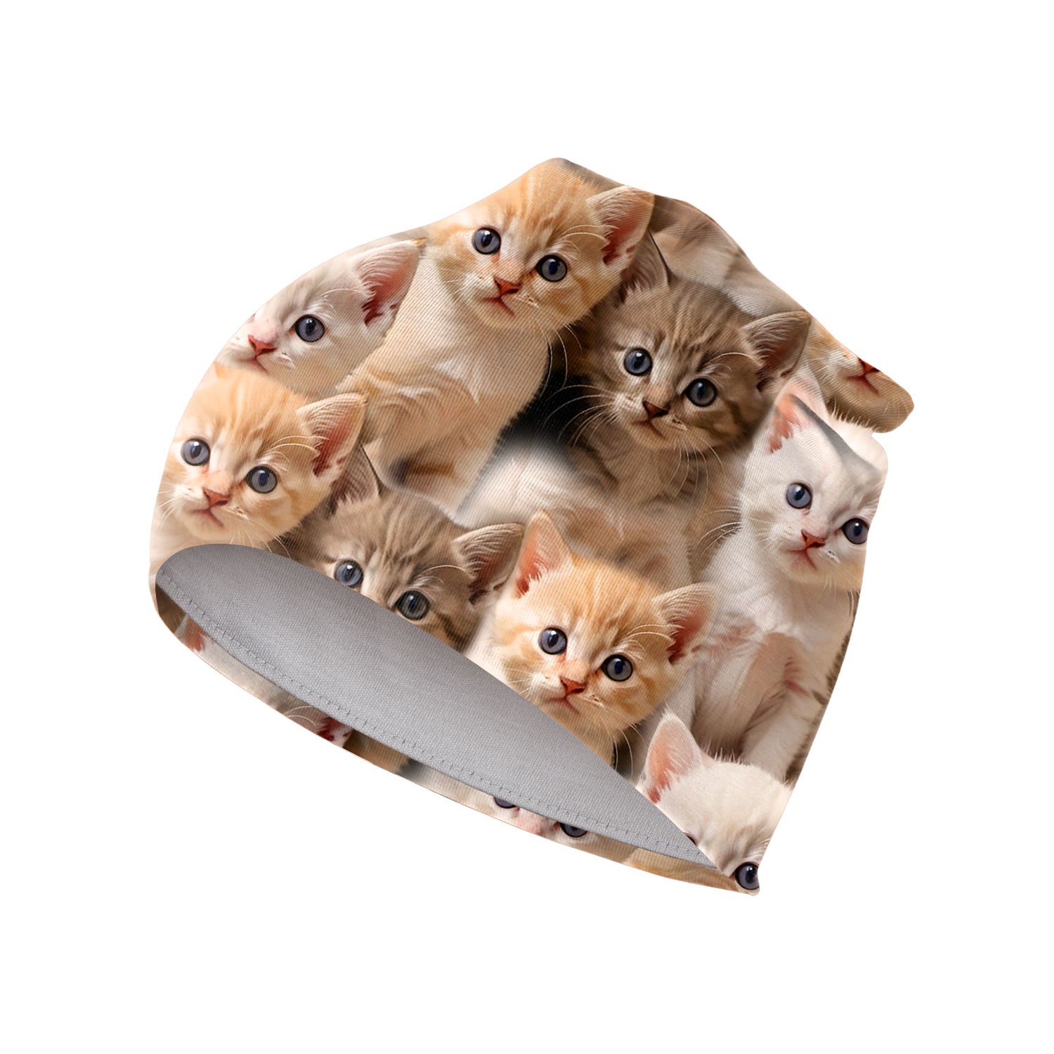 Meriinovillase voodriga puuvillane müts