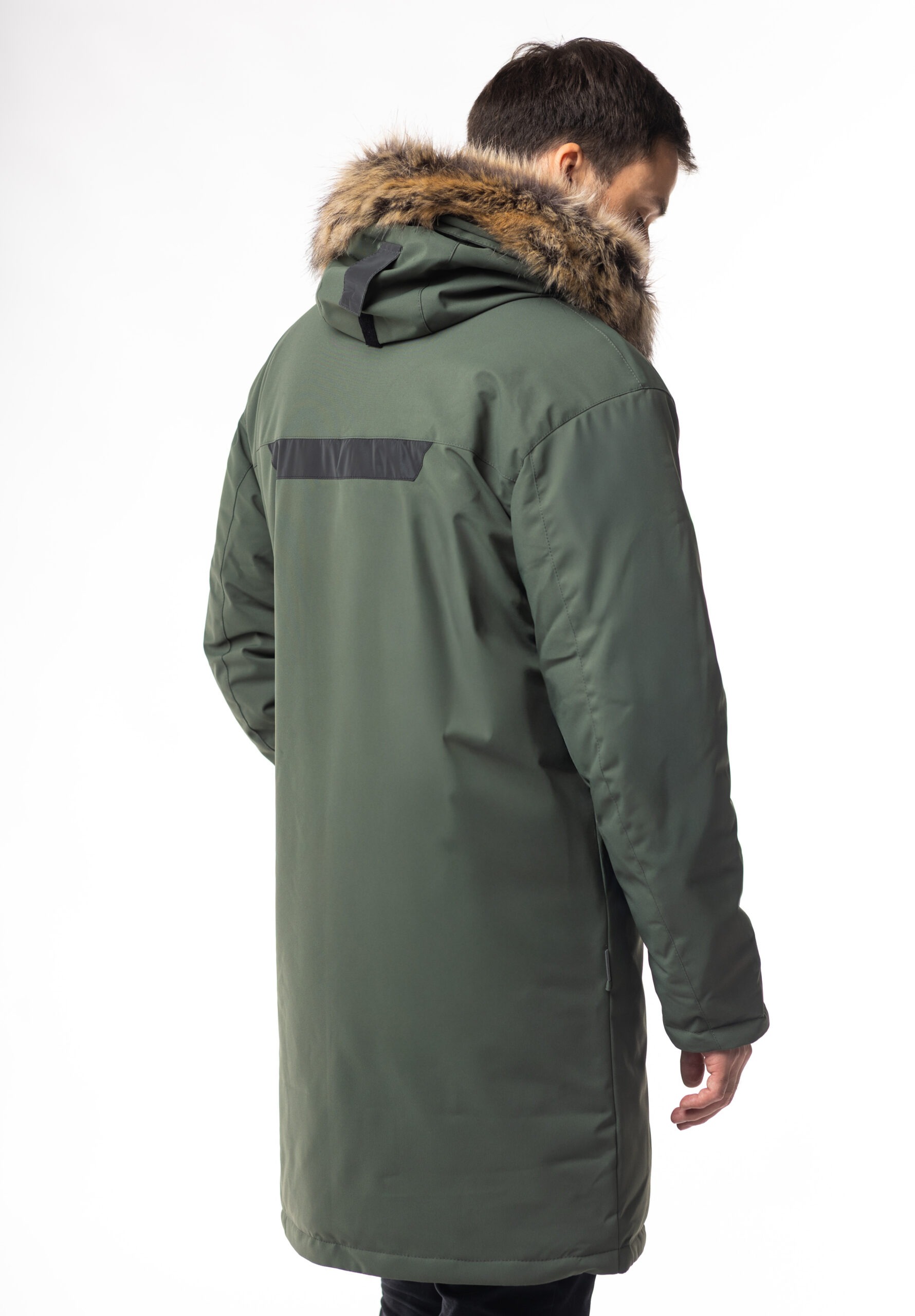 Longer Winter Jacket for Men - Image 3