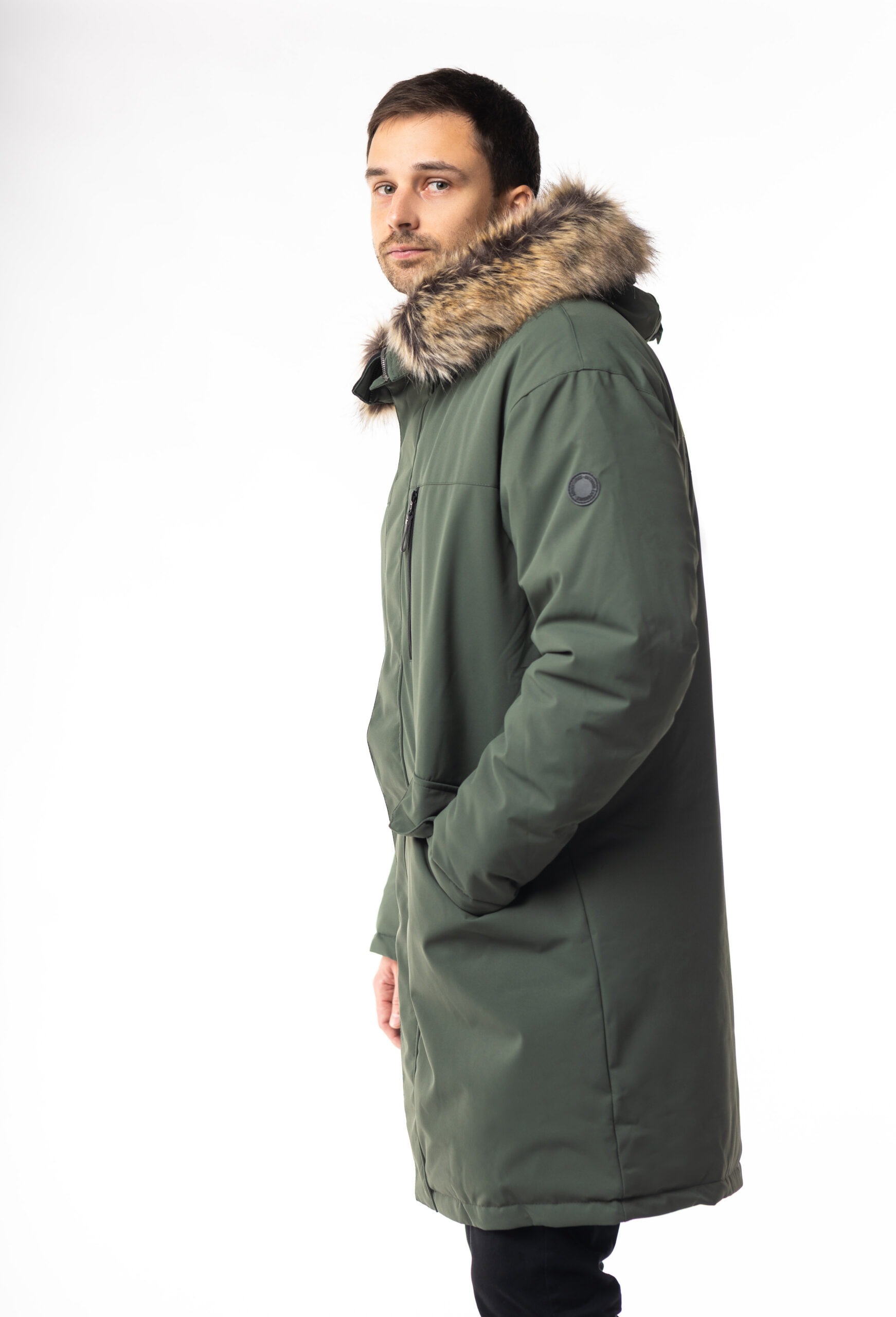 Longer Winter Jacket for Men - Image 4