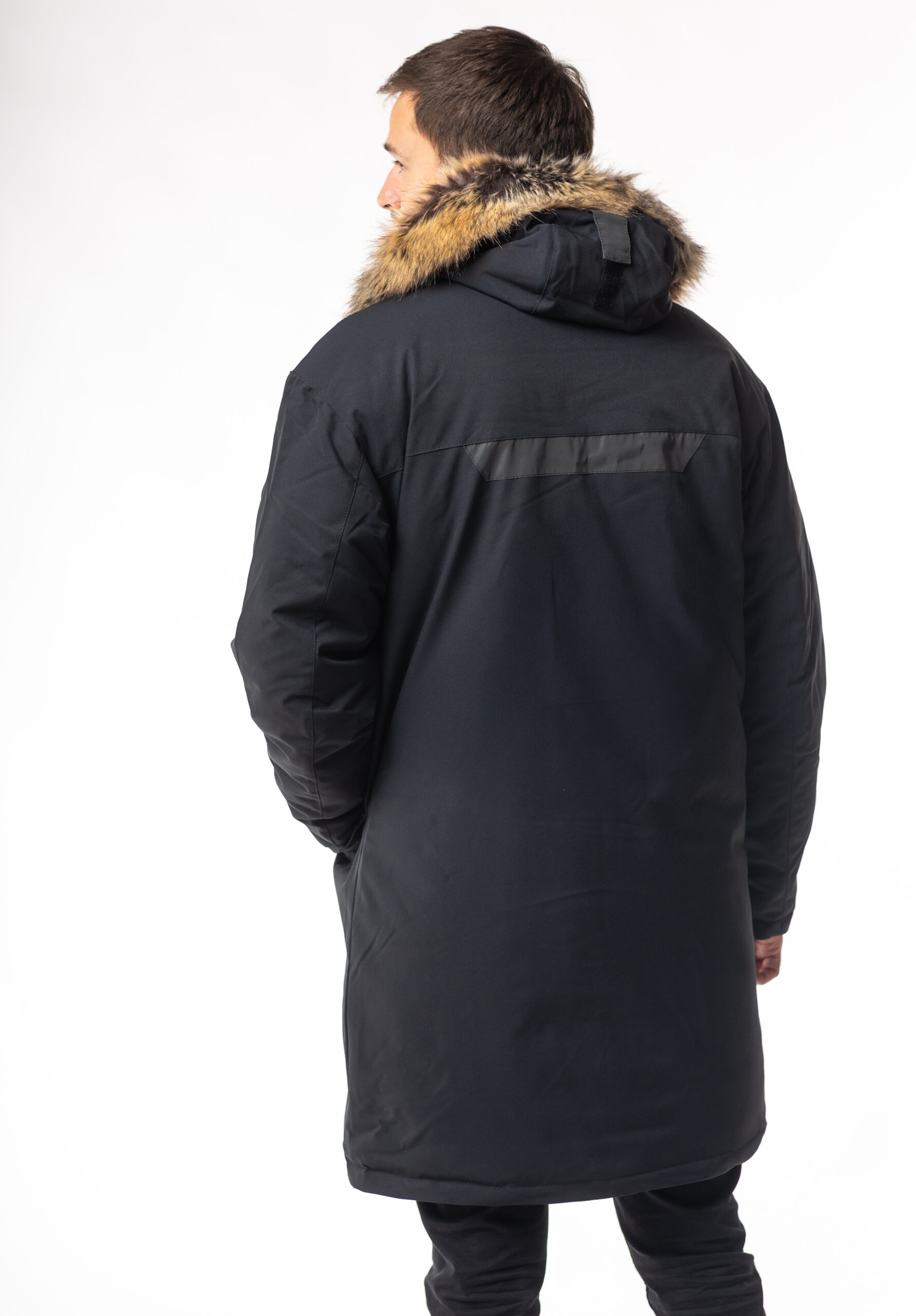 Longer Winter Jacket for Men - Image 3