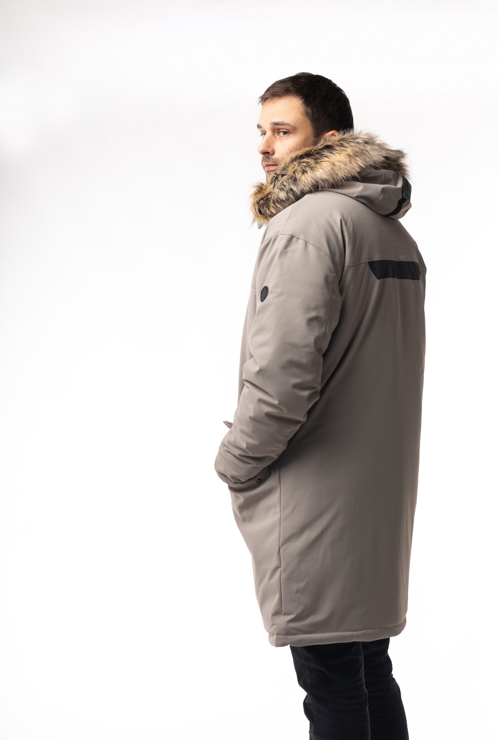 Longer Winter Jacket for Men - Image 6