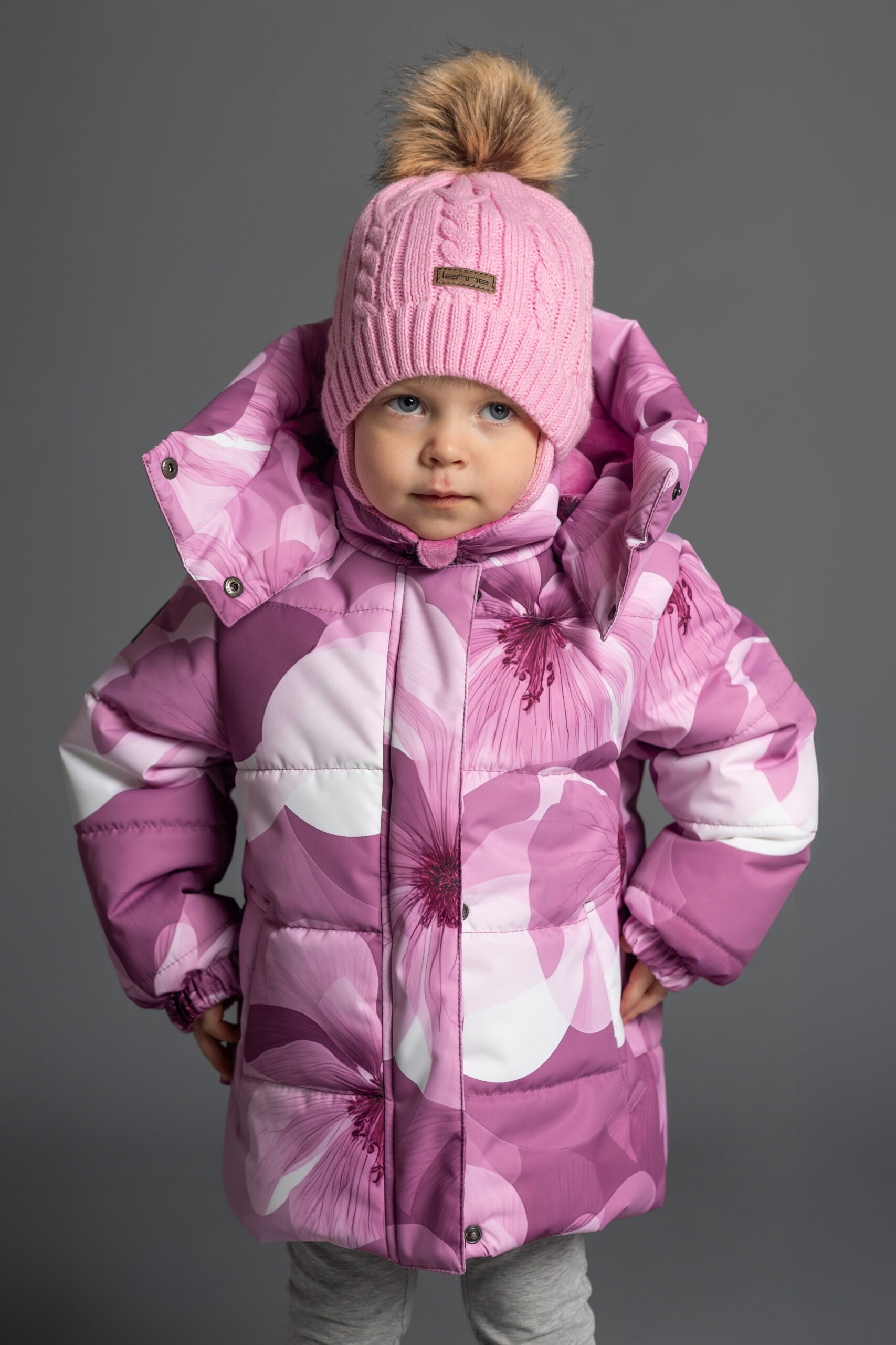 Patterned Winter Jacket - Image 6