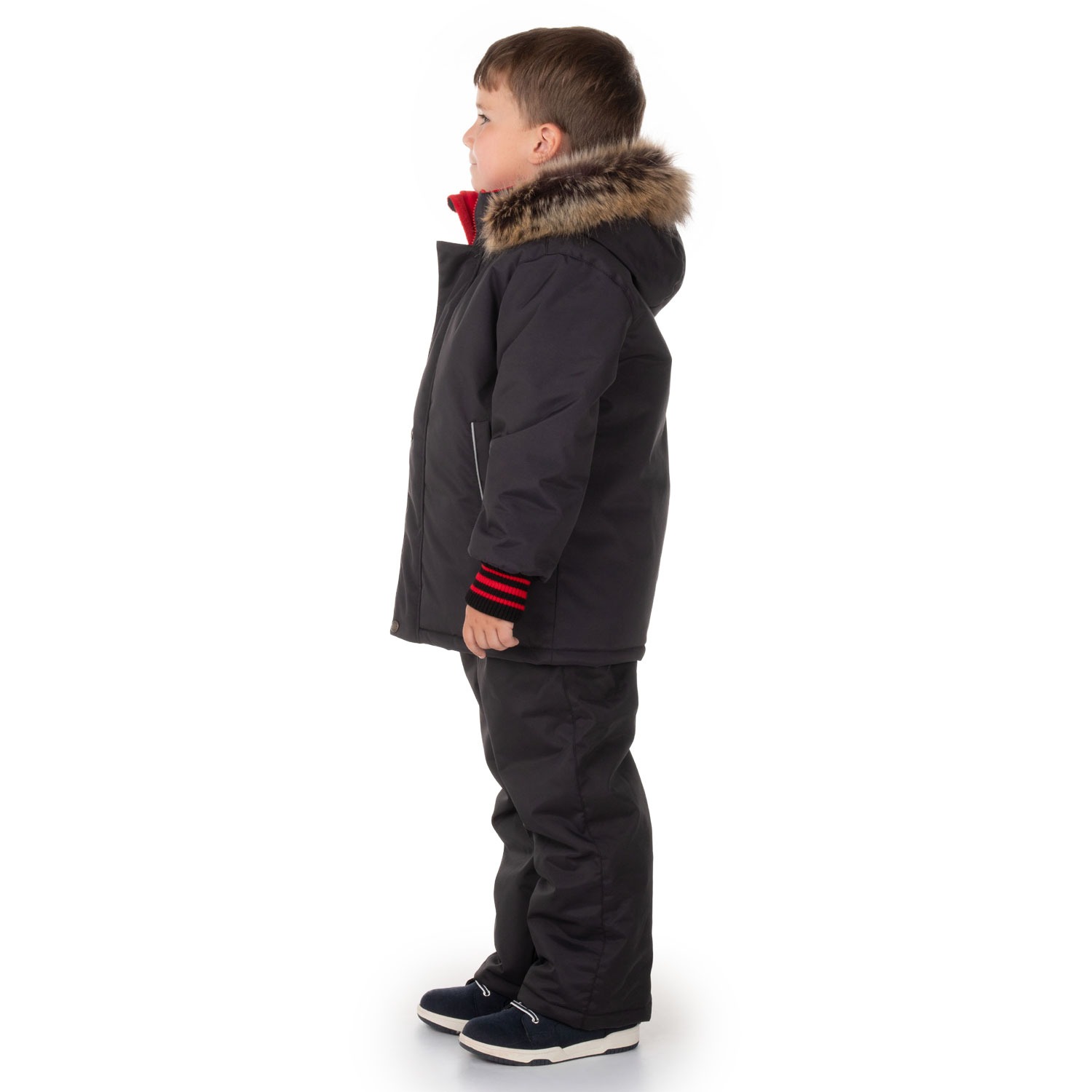 Winter Jacket with Warm Ribbed Cuffs - Image 3