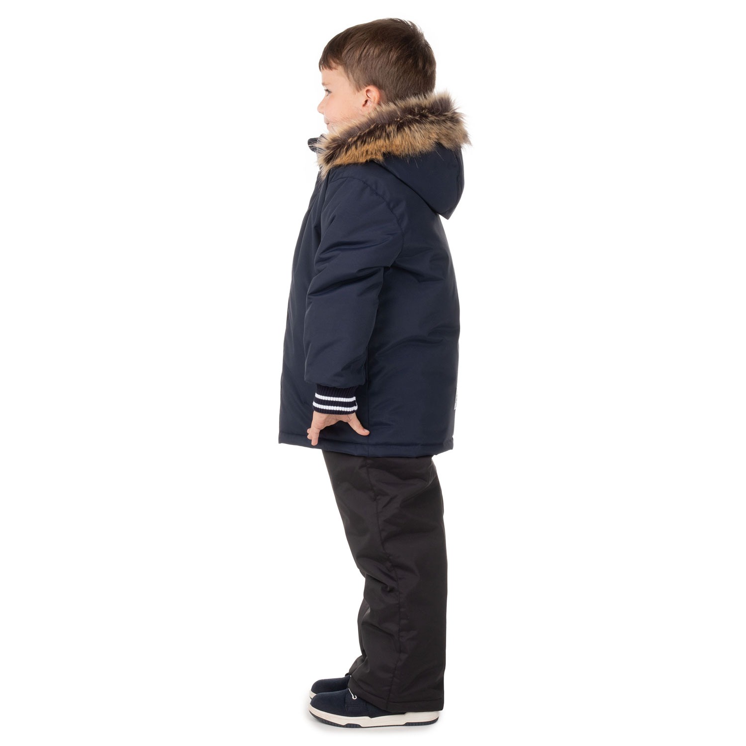 Winter Jacket with Warm Ribbed Cuffs - Image 3