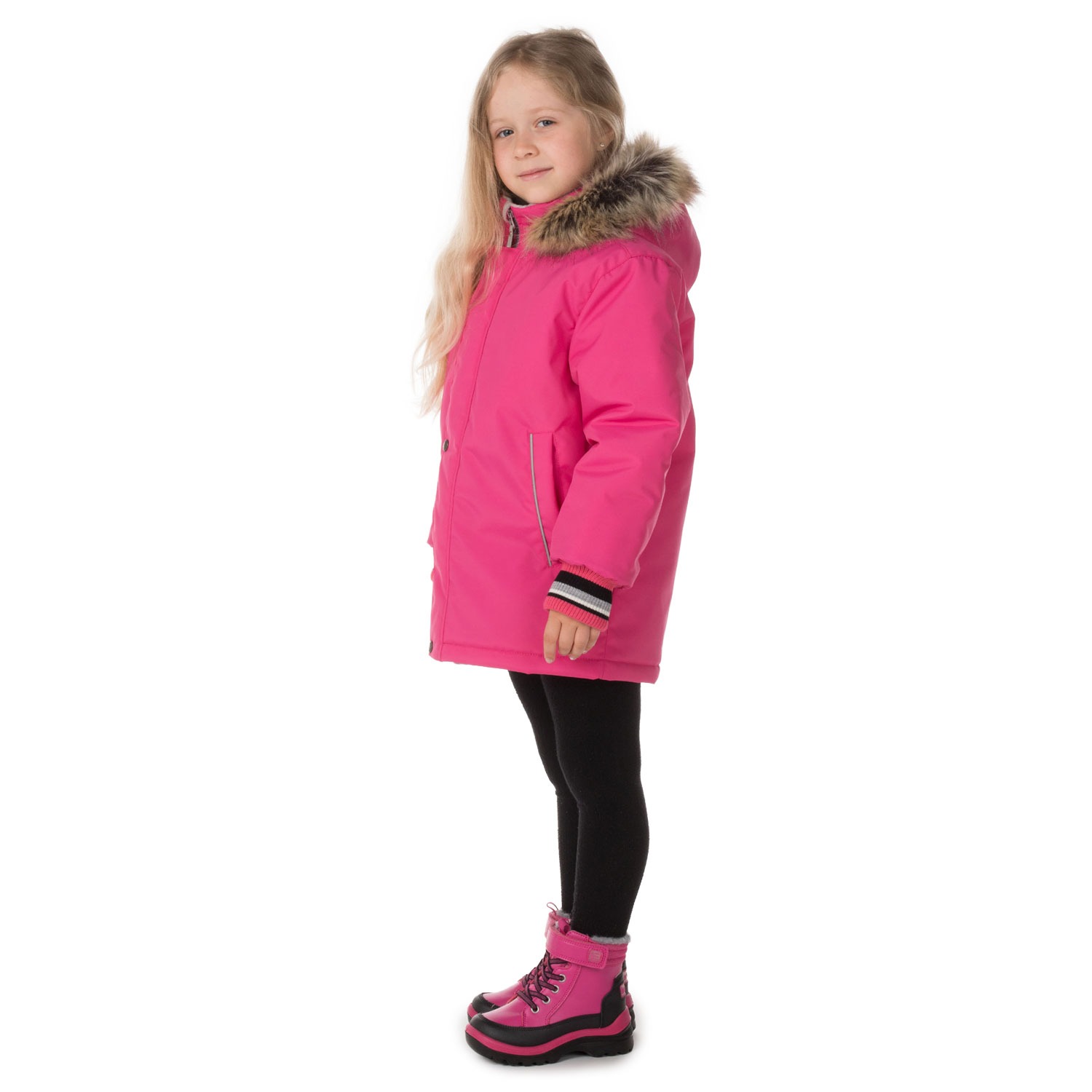 Winter Jacket with Warm Ribbed Cuffs - Image 3