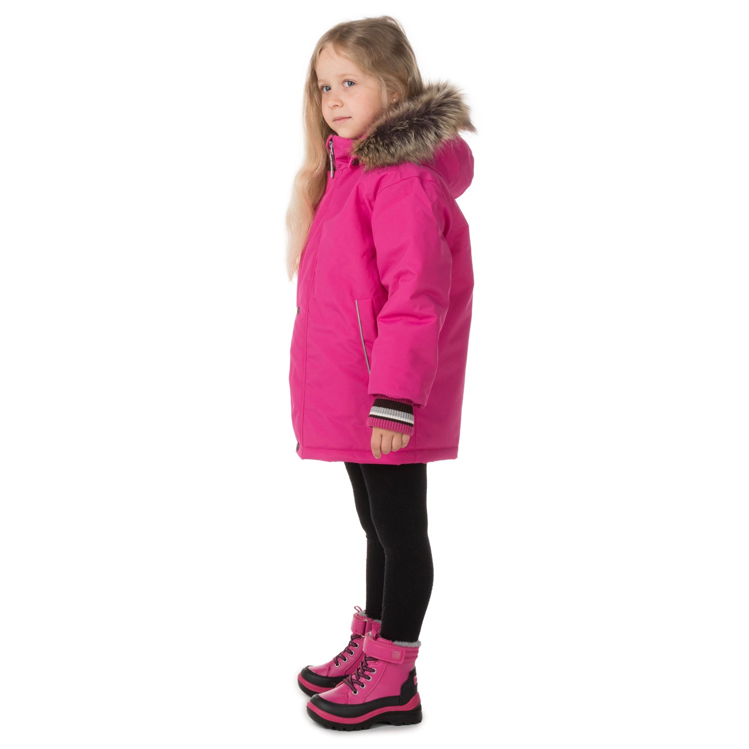 Winter Jacket with Warm Ribbed Cuffs - Image 3