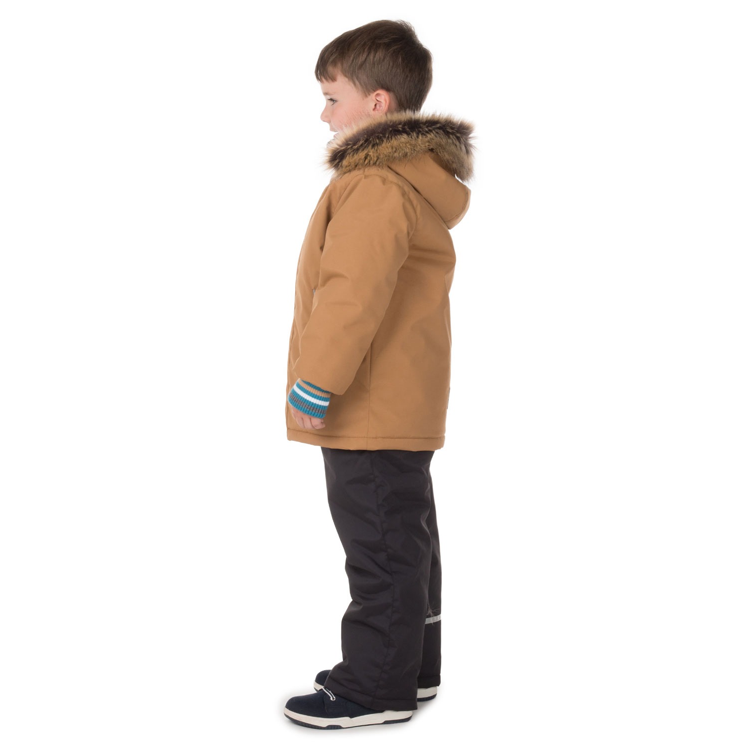 Winter Jacket with Warm Ribbed Cuffs - Image 3