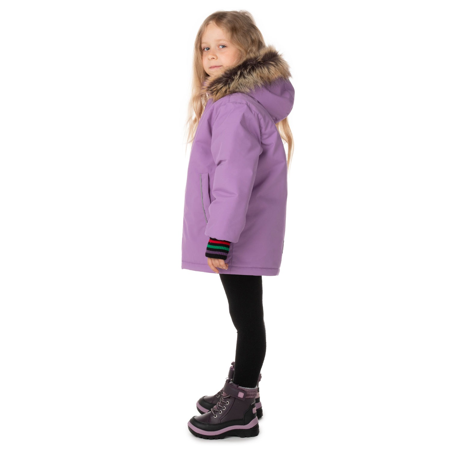 Winter Jacket with Warm Ribbed Cuffs - Image 3