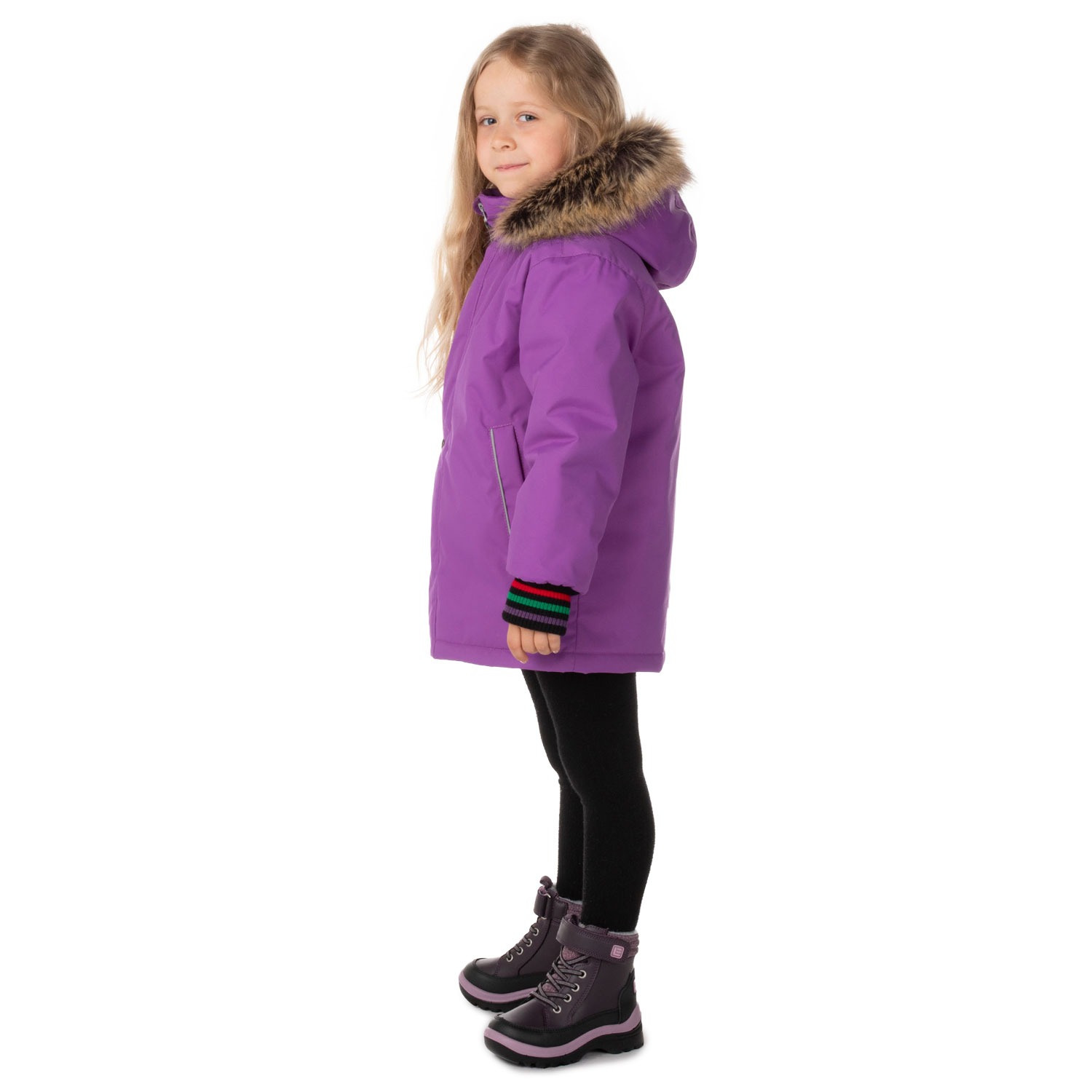 Winter Jacket with Warm Ribbed Cuffs - Image 3