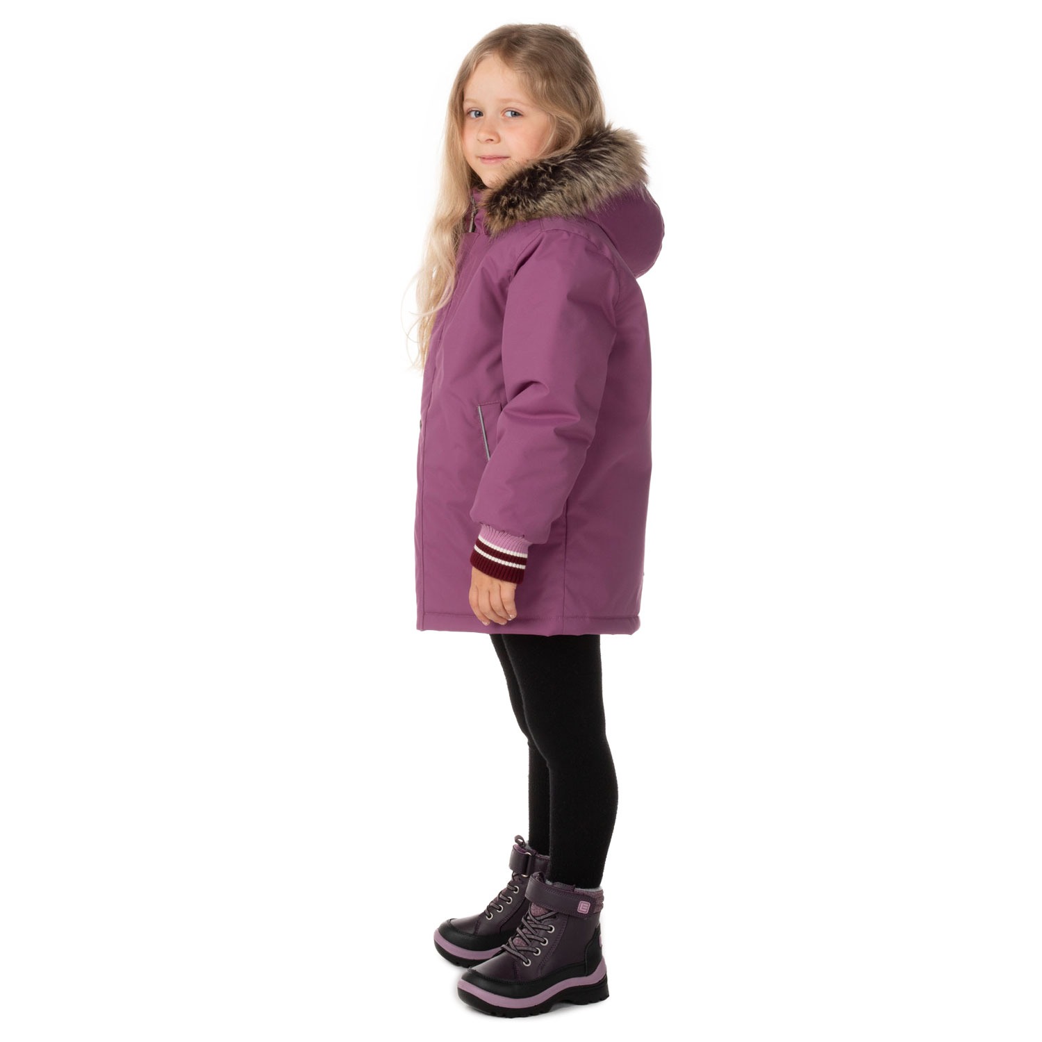 Winter Jacket with Warm Ribbed Cuffs - Image 3