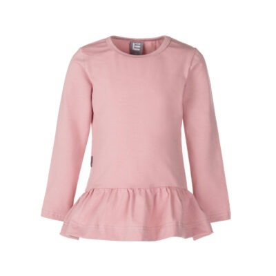 Tüdrukute satsiga pikkade varrukatega särk