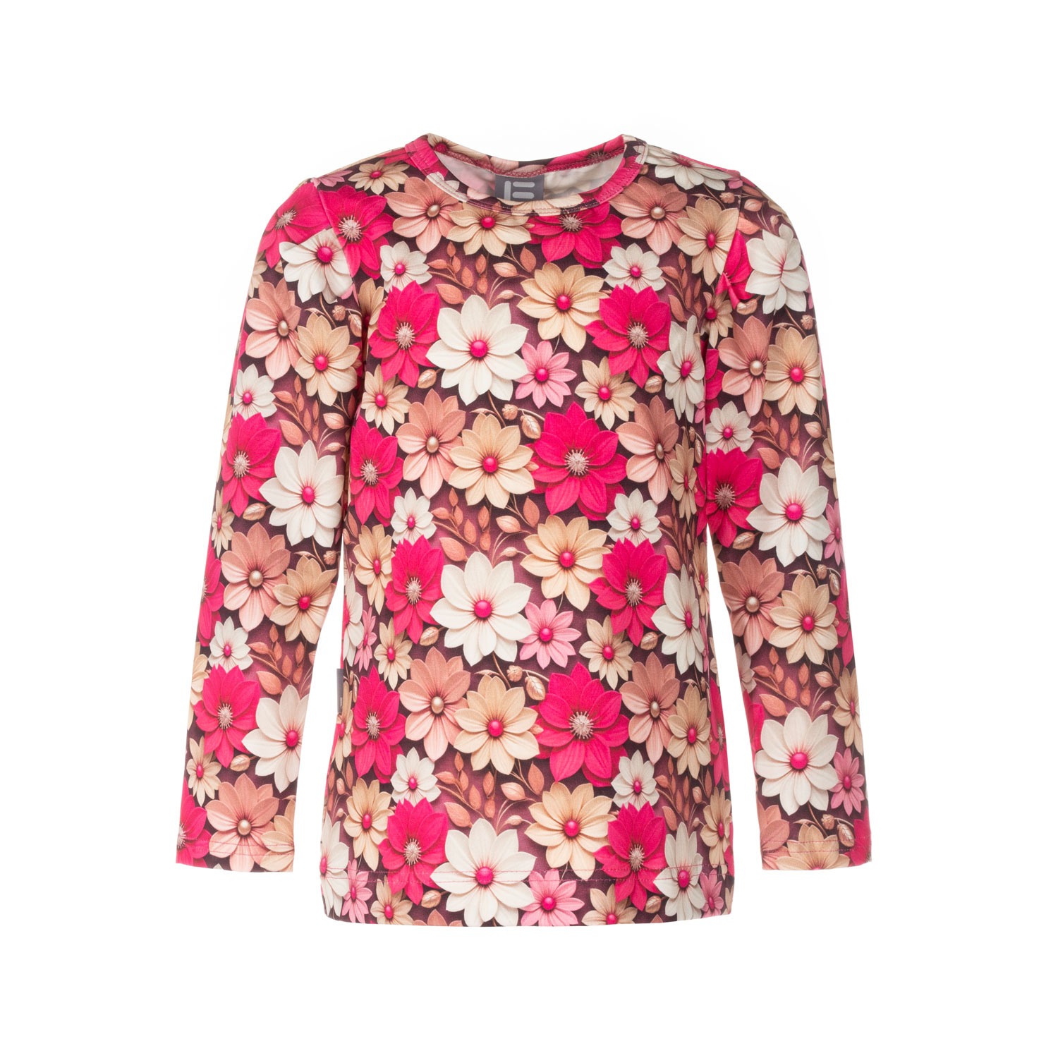 Girls' long-sleeved T-shirt