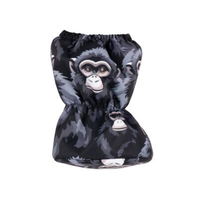 Fur-lined Baby Booties