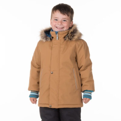 Winter Jacket with Warm Ribbed Cuffs