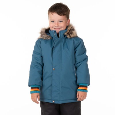 Winter Jacket with Warm Ribbed Cuffs