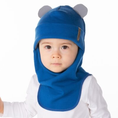 Helkurkõrvadega meriinovillane mask