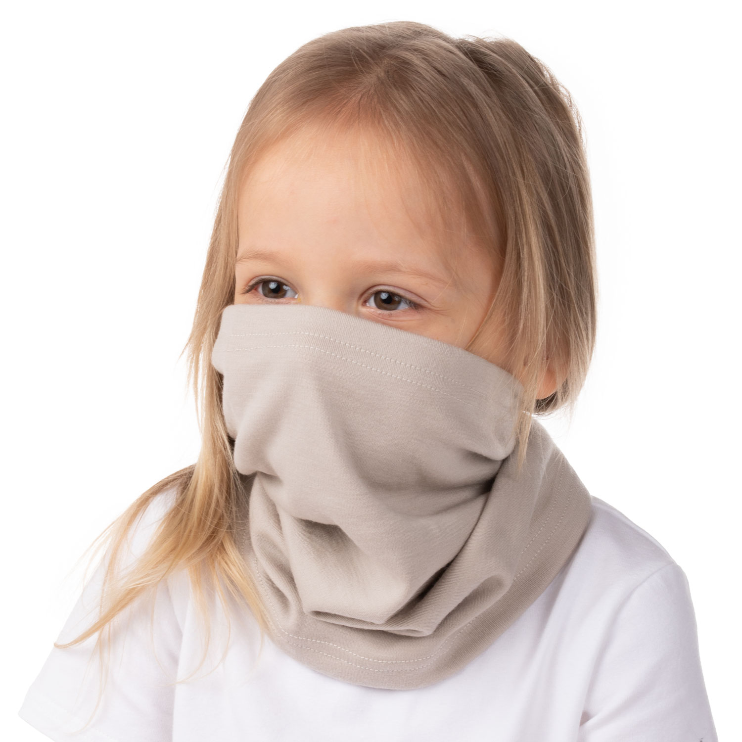 Merino Wool Tube Scarf - Image 2