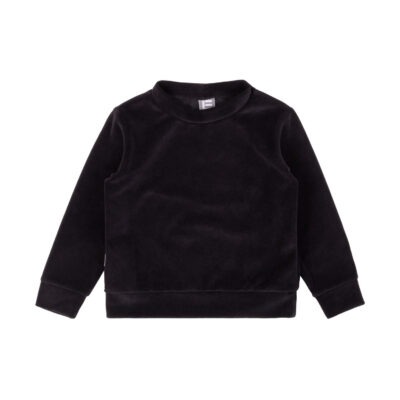 Cotton velour sweatshirt