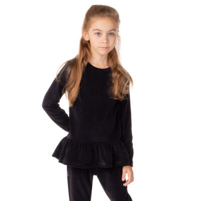 Cotton Velvet Blouse