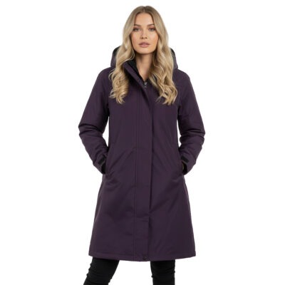 Women's lightweight insulated spring/fall parka