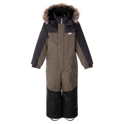 Winter snowsuit with adjustable waist