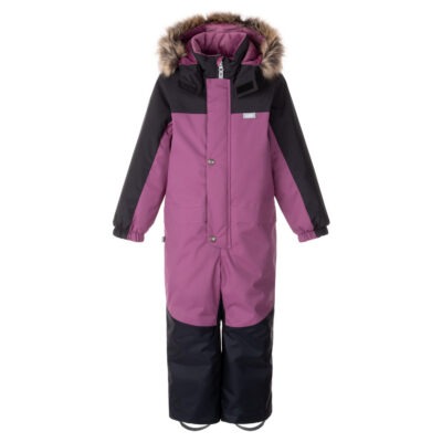 Winter snowsuit with adjustable waist