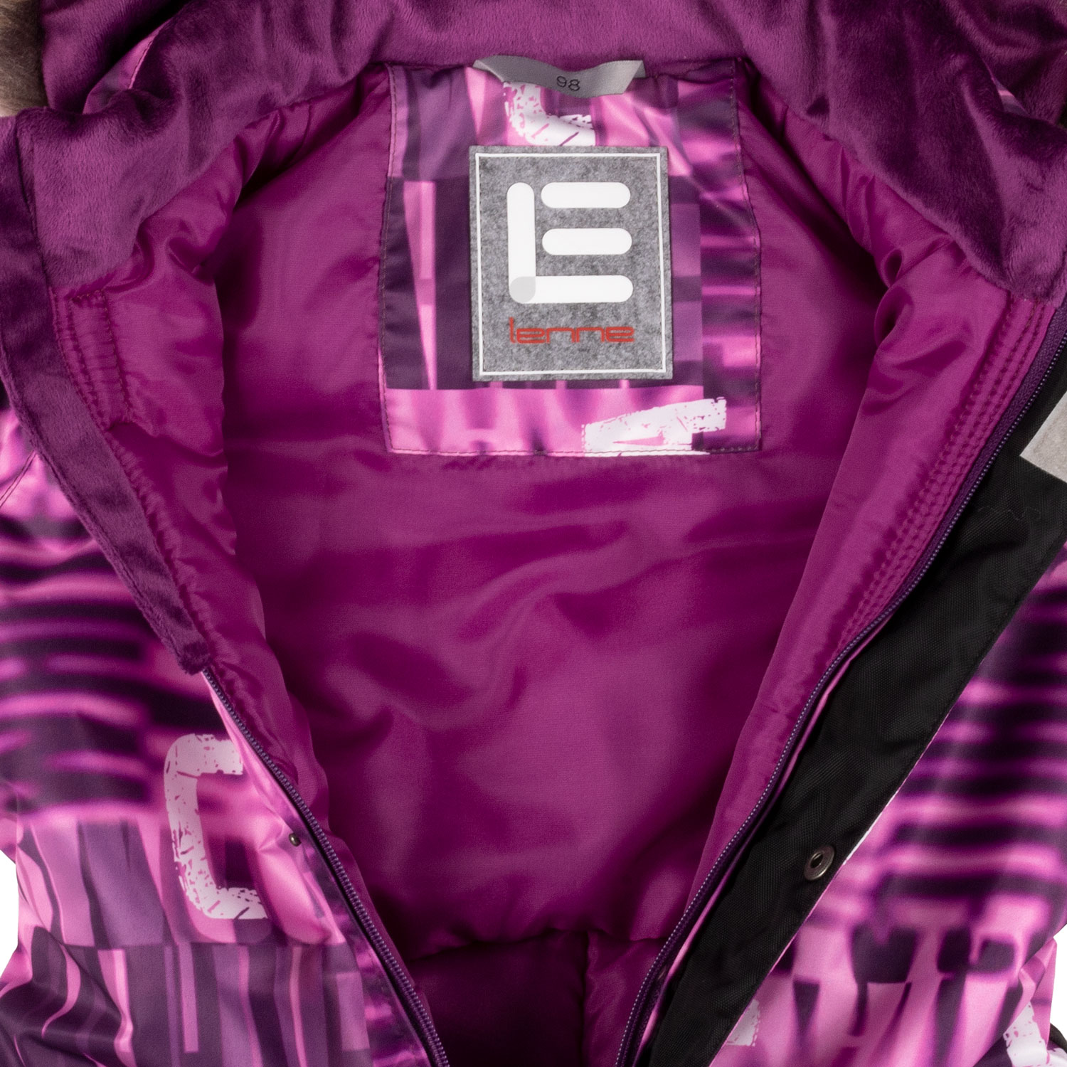 Kids' winter snowsuit with reflective strip - Image 2