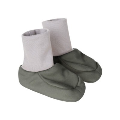 Lined Merino Wool Baby Booties