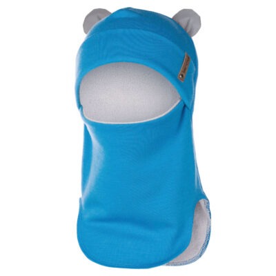 Merino Wool Balaclava with Reflective Ears