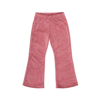 Cotton Velvet Flared Pants