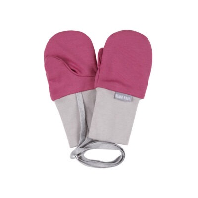 Merino Wool Baby Mittens with Thumb
