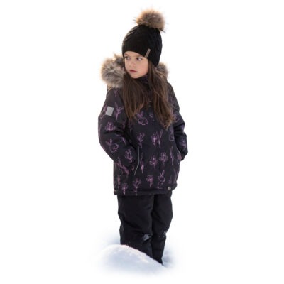 Children’s winter set with straight-leg pants